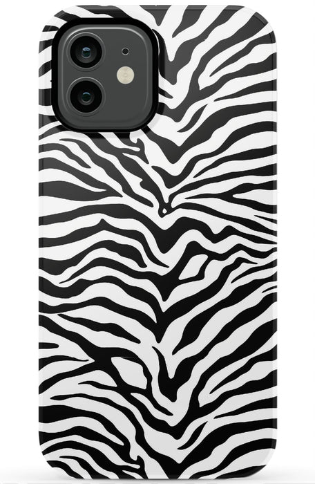 Zebra Print iPhone Case