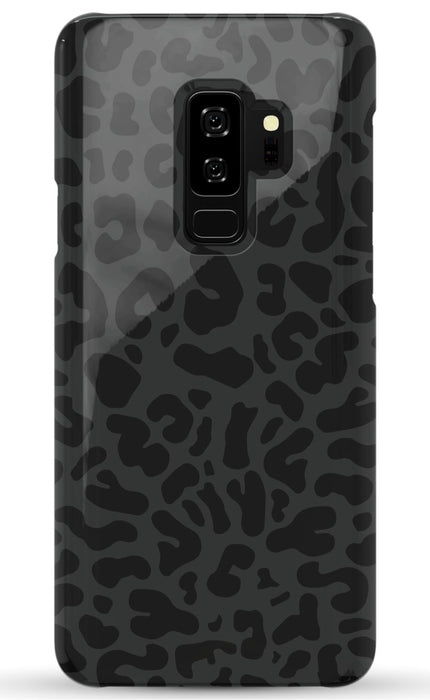 Black Leopard Print Samsung Phone Case