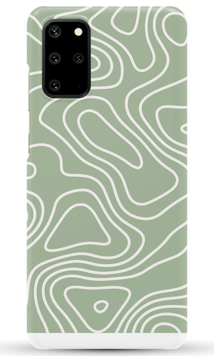 Wavy Sage Samsung Phone Case