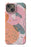 Peach Abstract iPhone Case
