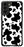 Black Cow Print Phone Case