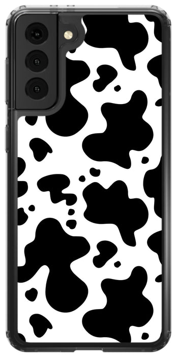 Black Cow Print Phone Case