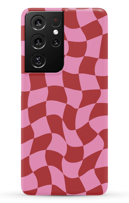 Trippy Checkers Samsung Phone Case