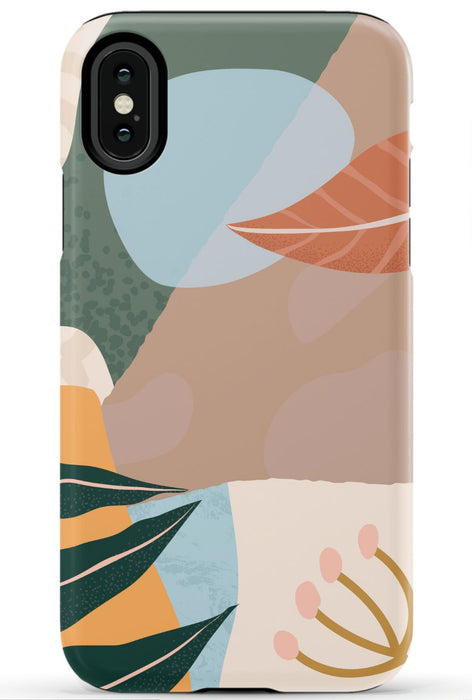 Abstract Plants iPhone Case