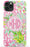 Pink Preppy Pineapple iPhone Case