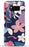 Navy Floral Samsung Phone Case