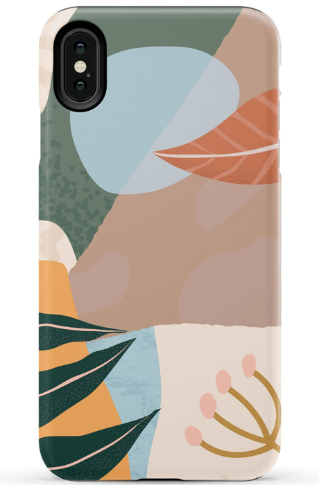 Abstract Plants iPhone Case