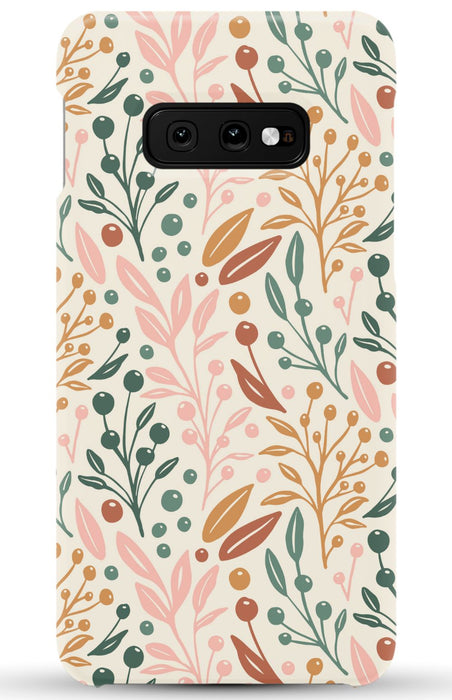 Boho Fall Floral Samsung Phone Case