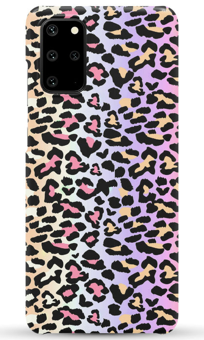Rainbow Ombre Leopard Samsung Phone Case