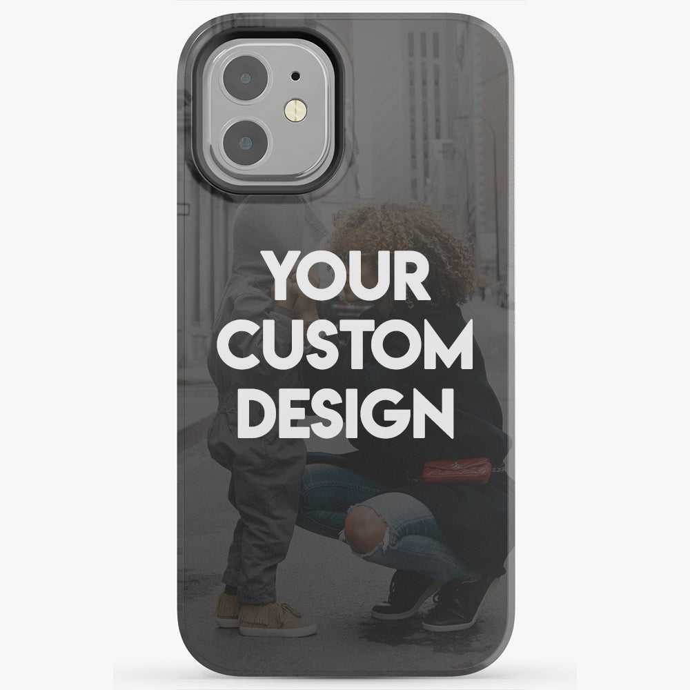 Custom iPhone 12 Mini Extra Protective Bumper Case - Pixly Case