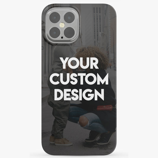 Custom iPhone 12 Pro Max Slim Case - Pixly Case