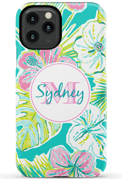 Preppy Monogram iPhone Case