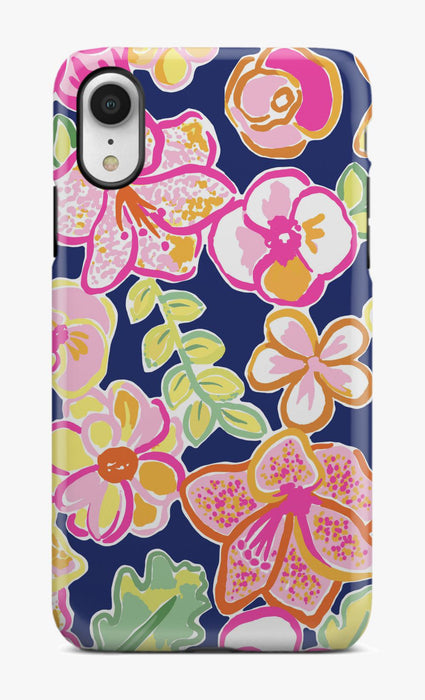 Preppy Floral Phone Case - Pixly Case