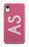 Pink Initial  Phone Case - Pixly Case
