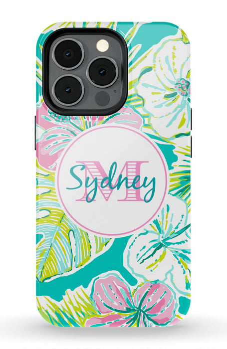 Preppy Monogram iPhone Case