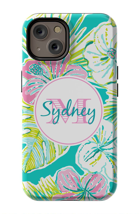 Preppy Monogram iPhone Case