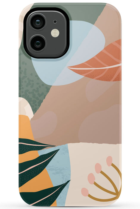Abstract Plants iPhone Case