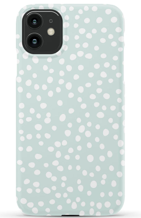 Mint Dots iPhone Case