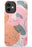Peach Abstract iPhone Case