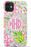 Pink Preppy Pineapple iPhone Case