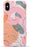 Peach Abstract iPhone Case