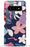 Navy Floral Samsung Phone Case