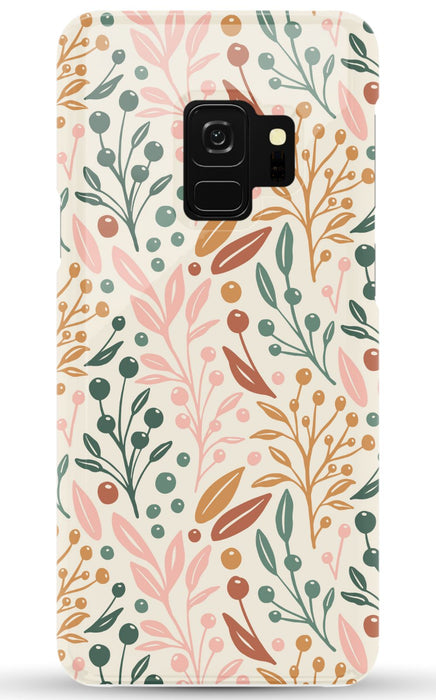 Boho Fall Floral Samsung Phone Case