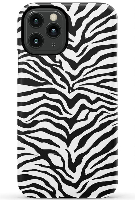 Zebra Print iPhone Case