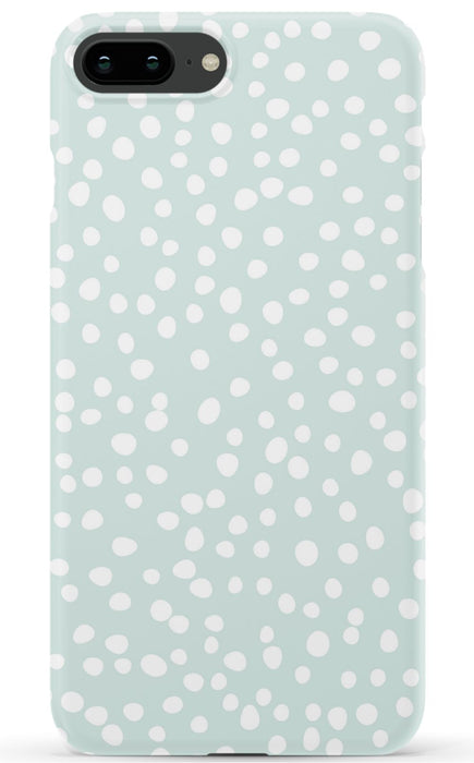 Mint Dots iPhone Case