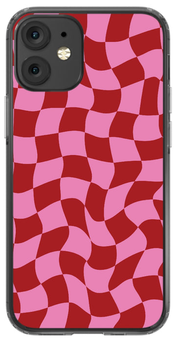 Trippy Checkers Phone Case