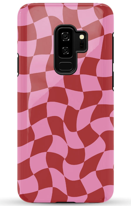 Trippy Checkers Samsung Phone Case