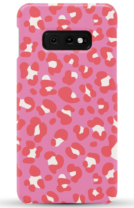 Pink and Red Leopard Samsung Phone Case