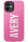 Large Name iPhone Case