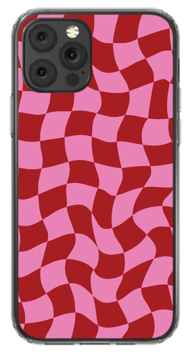 Trippy Checkers Phone Case