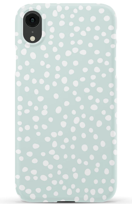 Mint Dots iPhone Case