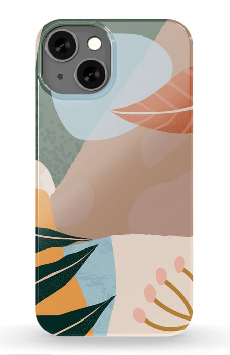 Abstract Plants iPhone Case