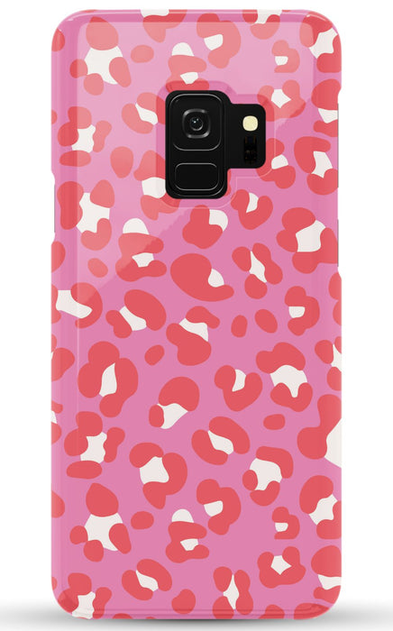 Pink and Red Leopard Samsung Phone Case