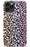 Rainbow Ombre Leopard iPhone Case