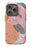 Peach Abstract iPhone Case