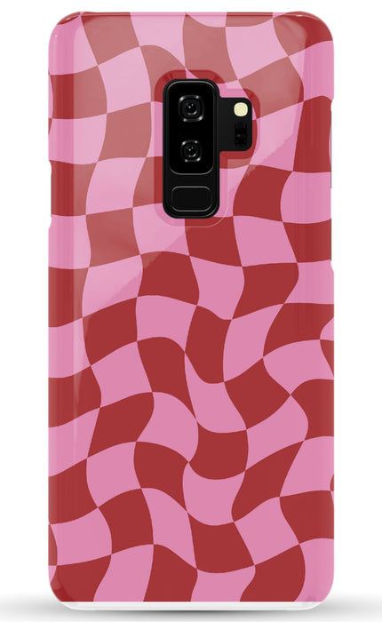 Trippy Checkers Samsung Phone Case