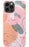 Peach Abstract iPhone Case