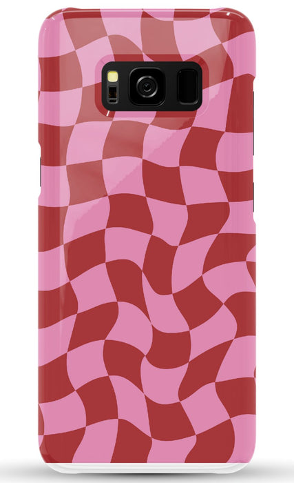Trippy Checkers Samsung Phone Case
