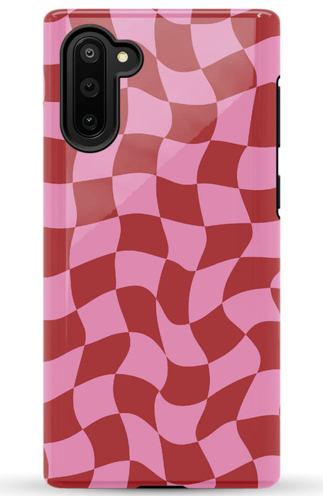 Trippy Checkers Samsung Phone Case
