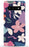 Navy Floral Samsung Phone Case