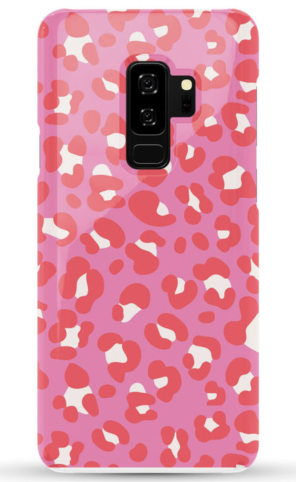 Pink and Red Leopard Samsung Phone Case
