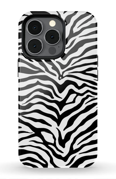 Zebra Print iPhone Case