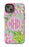 Pink Preppy Pineapple iPhone Case