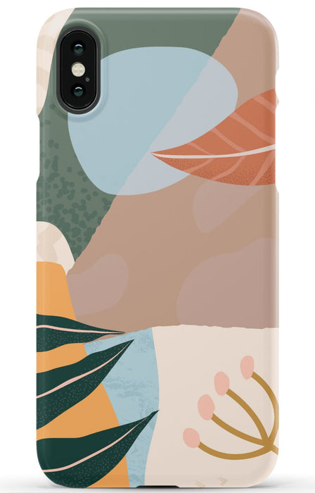 Abstract Plants iPhone Case