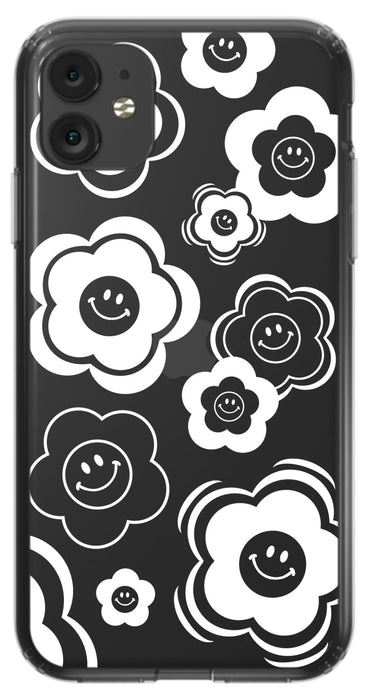 Happy Face Flowers Phone Case