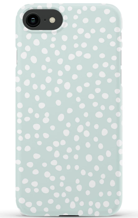 Mint Dots iPhone Case
